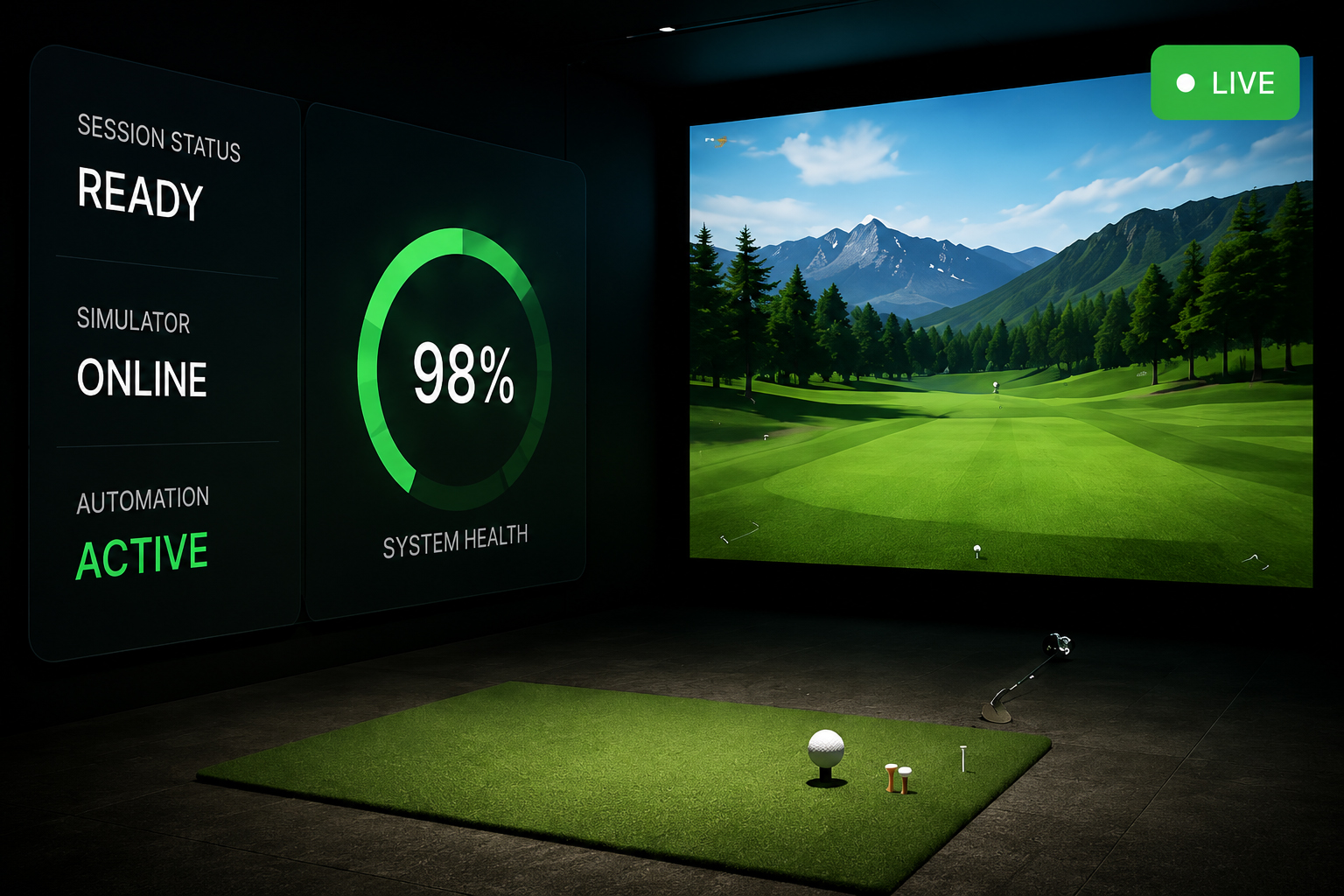 Automated Golf Simulator System
